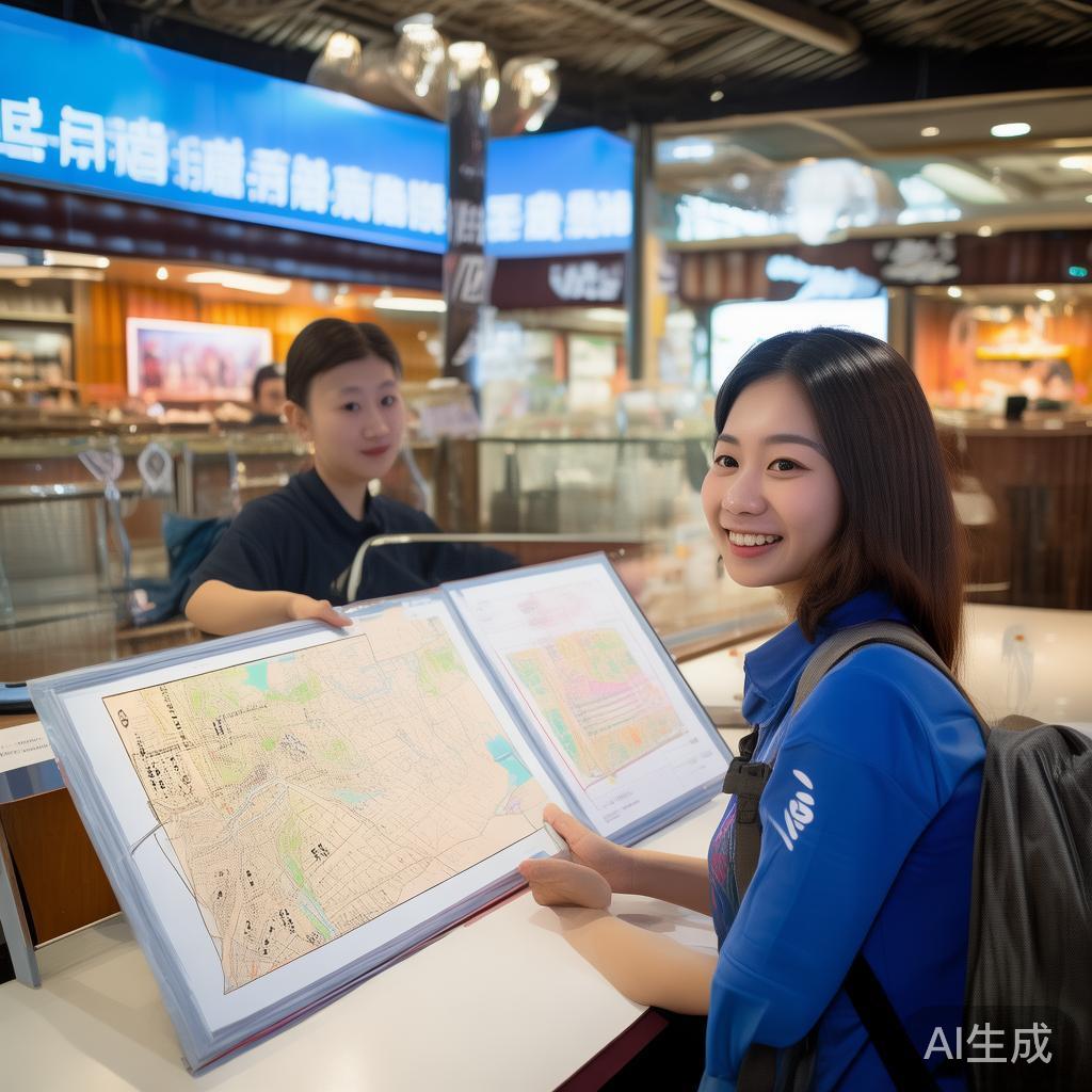 三、咨询旅游信息咨询中心
在旅游集散中心、信息台